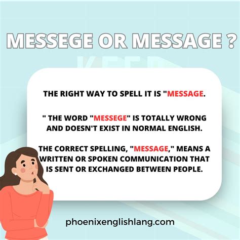 messege or message|Message vs. Messege: Correct Spelling + Examples